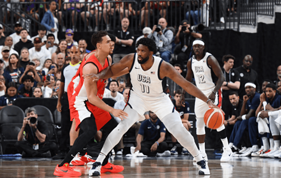 北京队对阵马刺,恩比德节奏完全掌控 北京队对阵马刺,恩比德节奏完全掌控